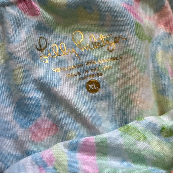 Lilly Pulitzer One Shoulder shirt - XL - Picture 5 of 6